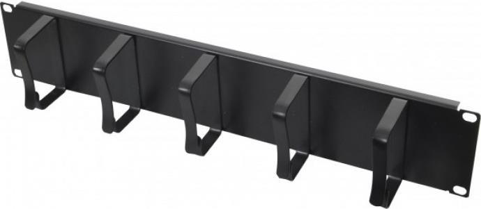 Produktbild Dexlan 19" Rangierfrontplatte 5x60mm 2 HE schwarz