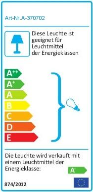 Energie-Label Heitronic LED Aussenstrahler PASAS Erdspiessstrahler LED, 6W, IP65 (410 lm, GU10, IP65)