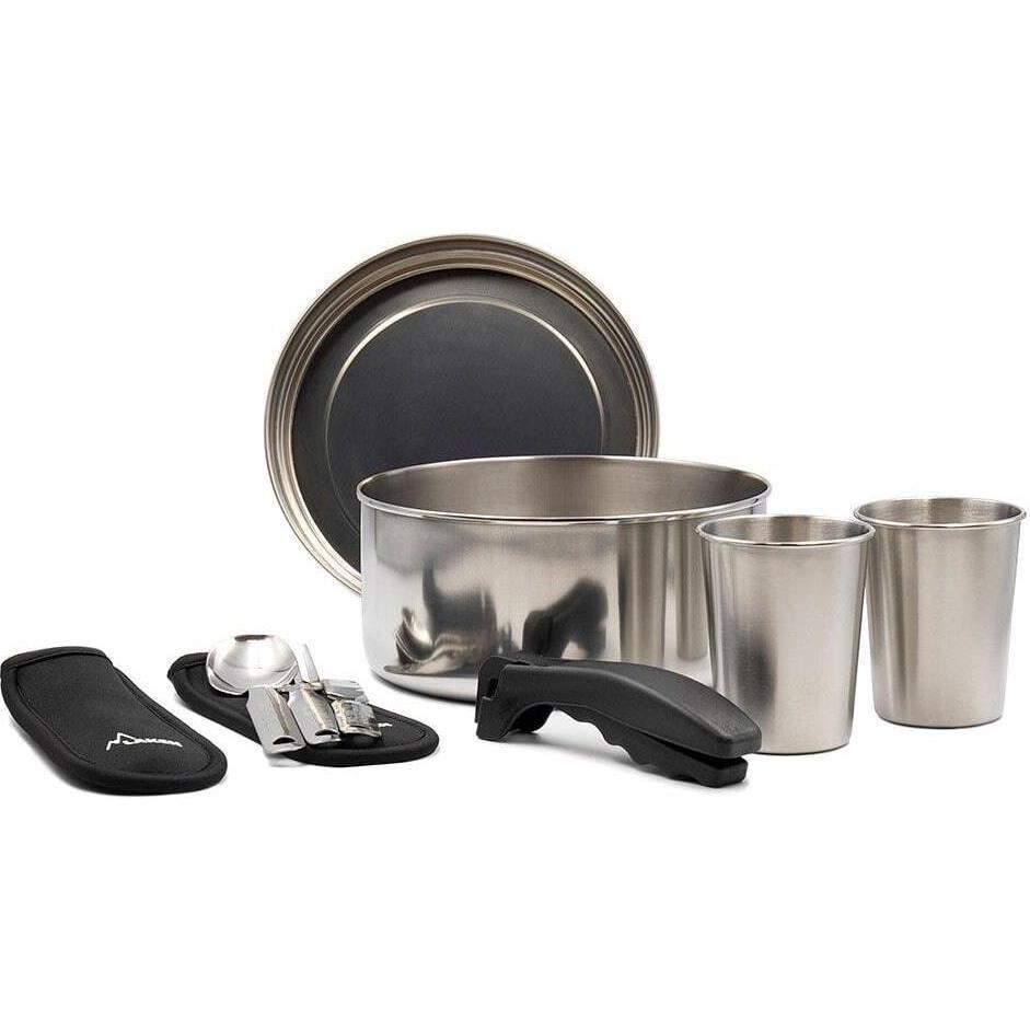 Nenurodyta, Fahrzeug Werkzeug, Stainless Steel Pot Set 2persons 20cm
