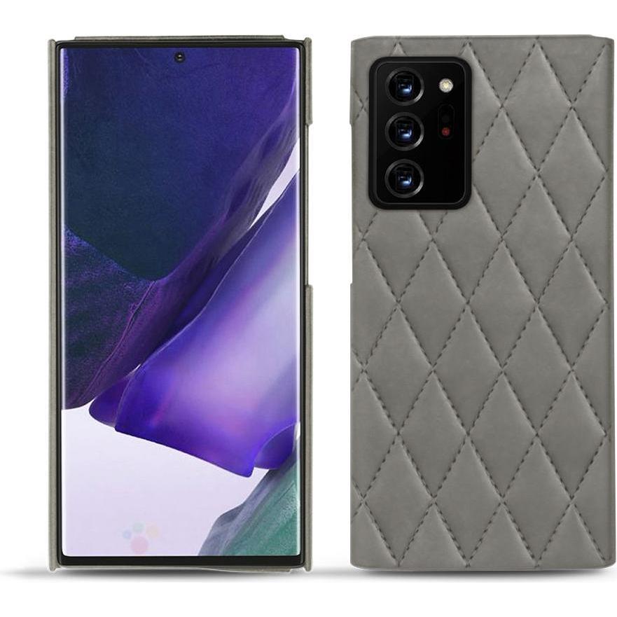 Noreve Lederschutzhülle (Samsung Galaxy Note 20 Ultra), Smartphone Hülle, Grau