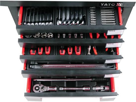 Actual product image Yato WORKSHOP CABINET 7 DRAWERS + TOOLS 165 pcs. 55293