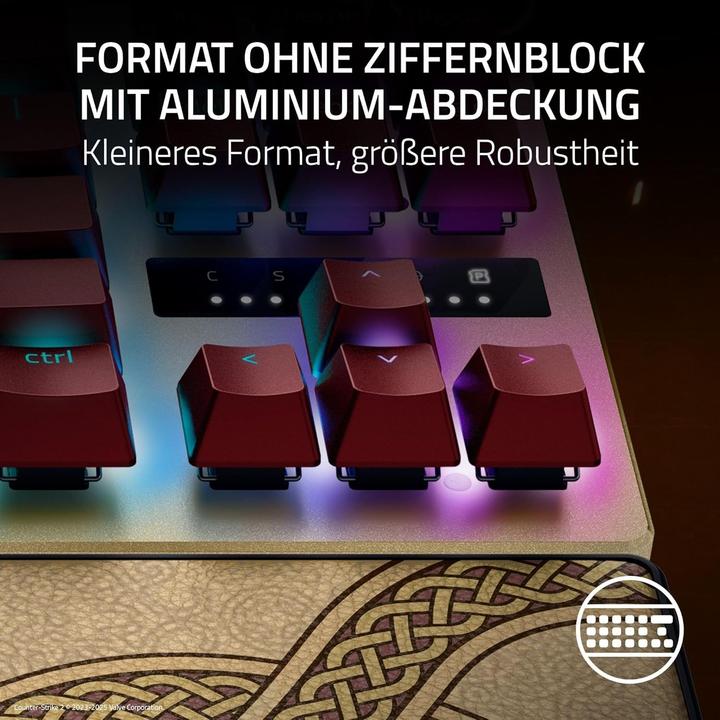 Actual product image Razer Huntsman V3 Pro Tenkeyless (USA, Cable)