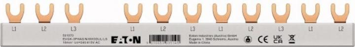 Produktbild Eaton EVGK-3PHAS/N/8MODUL/LS EP-501070 EVGK Gabelverschienung, 3-phasig EP-