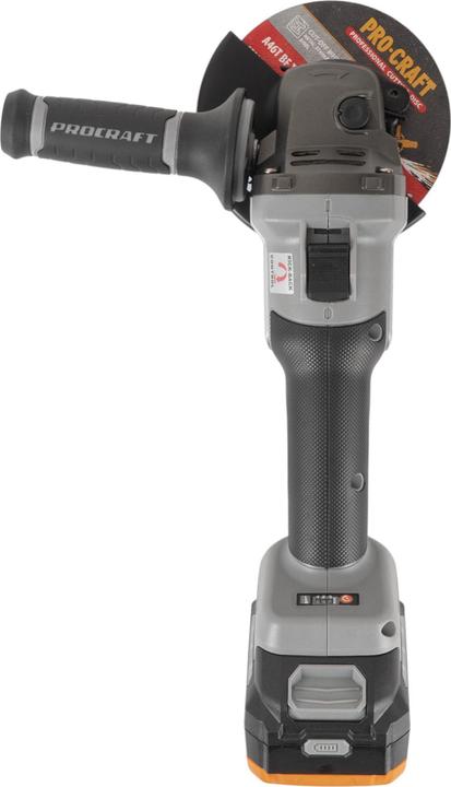 Immagine prodotto Procraft Industrial AG125A-1B-F Smerigliatrice angolare a batteria 20 V 125 mm Brushless + 1x (125 mm)