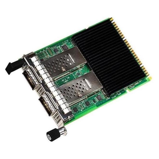 Intel E810-CQDA2 OCP (PCI Express 4.0), Netzwerkkarte, Grün
