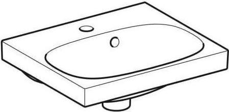 Image du produit Geberit Keramag / Lave-mains Acanto 45 cm blanc 500636012 (380 mm, 450 mm)