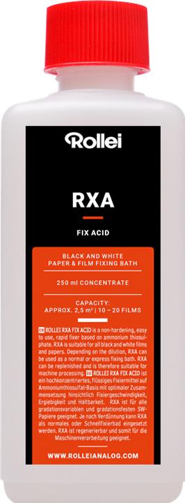 Rollei RXA Fix Acid 250ml | Bain de fixation (Bain fixateur)
