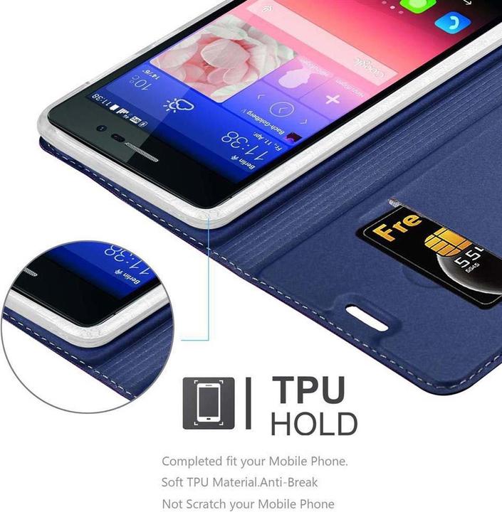 Produktbild Cadorabo Book Classy Style Cover (Huawei Ascend P7)