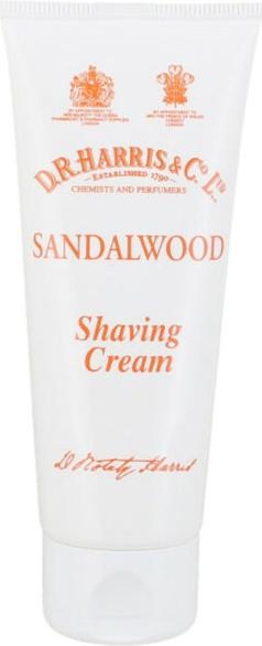 Actual product image D.R. Harris Shaving Cream Sandalwood (Sandalwood) in Tube 75ml - Travel Size (75 ml, Shaving cream)