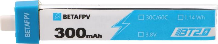 Actual product image BetaFPV BT2.0 300mAh 8-pack | 1S drone battery pack | 3.8V, 300mAh (Drone battery)
