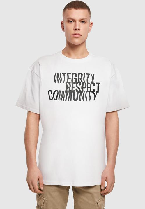 Actual product image Merchcode Football's coming home Integrity Respect Community Heavy Oversize Tee - 174001 (M)