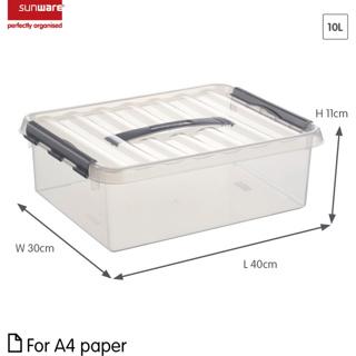 Actual product image Helit Q-line (40 x 11 x 30 cm, 10 l)