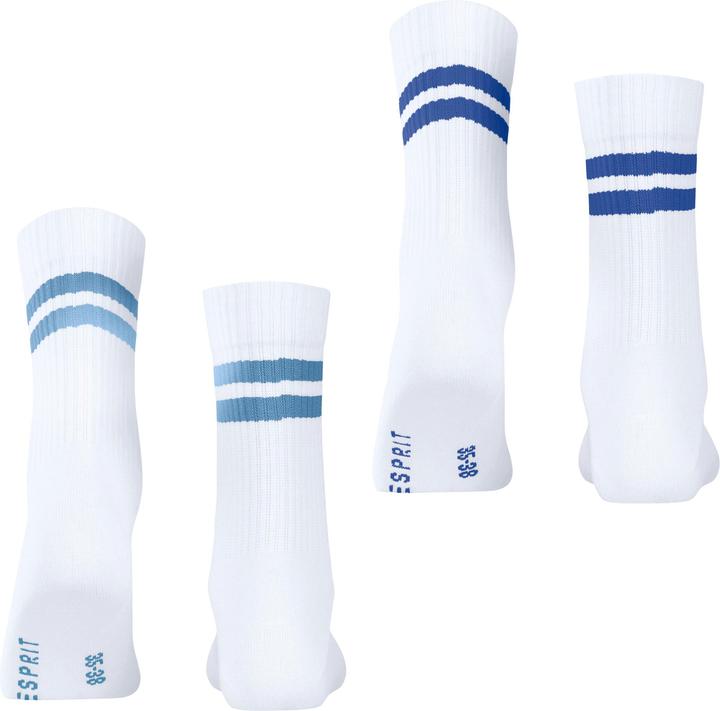Produktbild Esprit Tennis Stripe 2-Pack Baumwollsocken (2er Pack, 35 - 38)