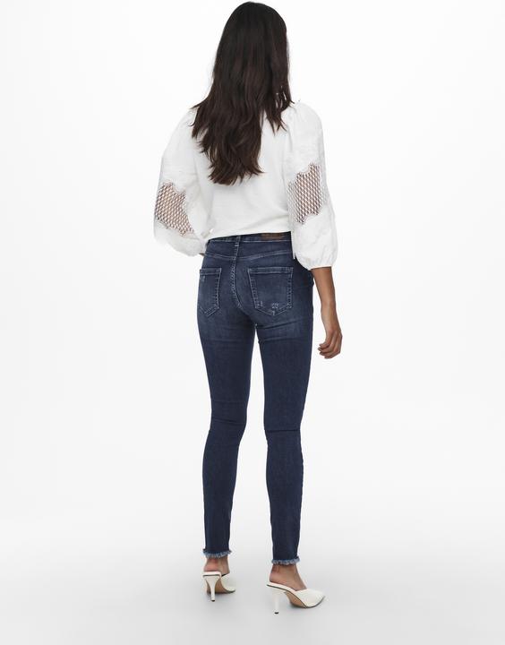 Actual product image Only ONLBlush Life Mid Ankle Raw Skinny Fit Jeans (32)