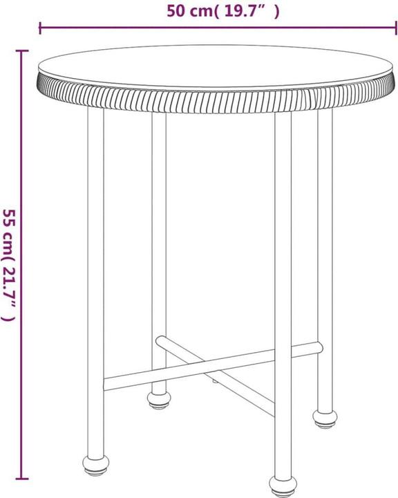 Actual product image vidaXL Garten Essgruppe