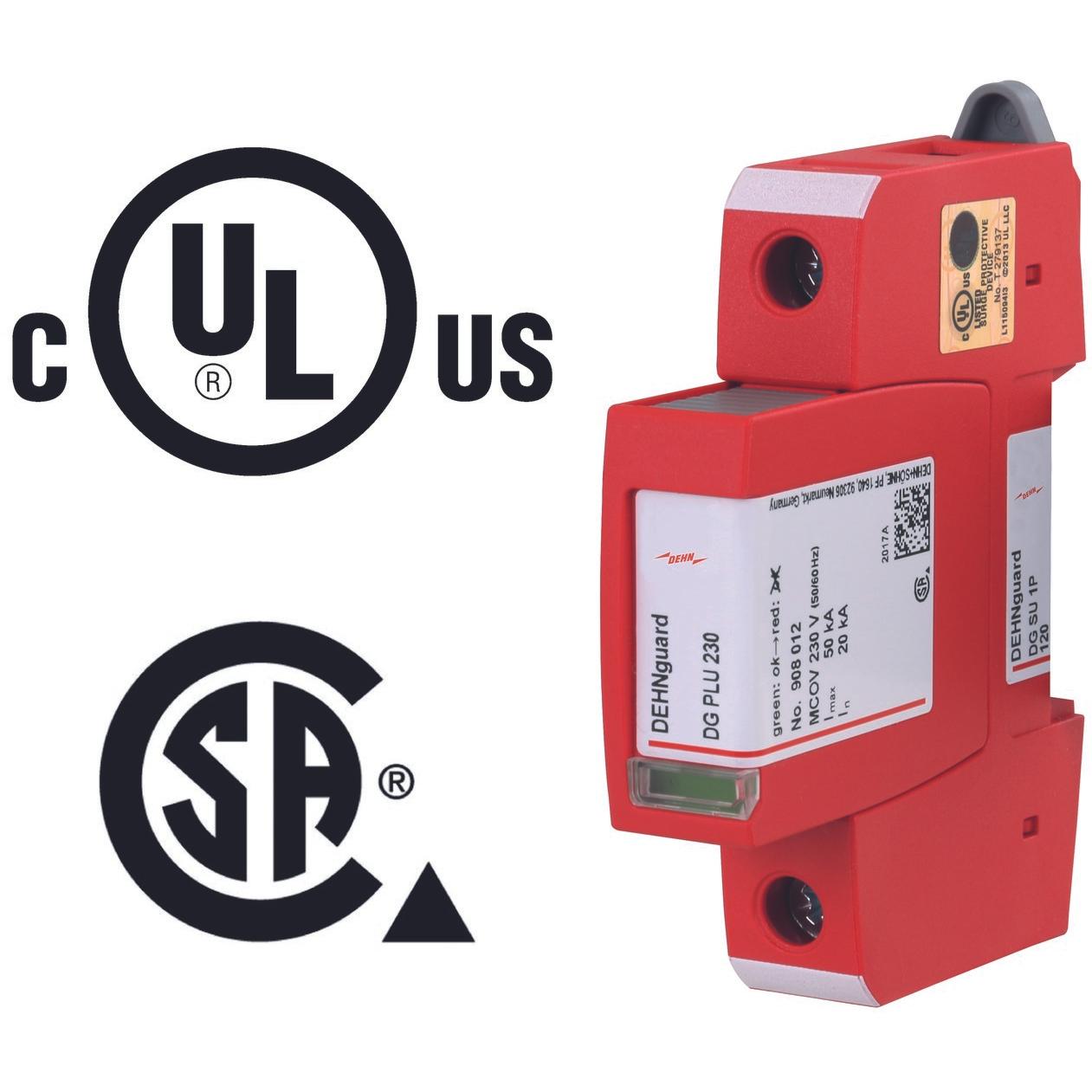 Dehn, Protezione contro le sovratensioni, DG SU 1P 120