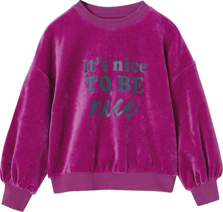 Actual product image Vertbaudet Mädchen Samt-Shirt (86)