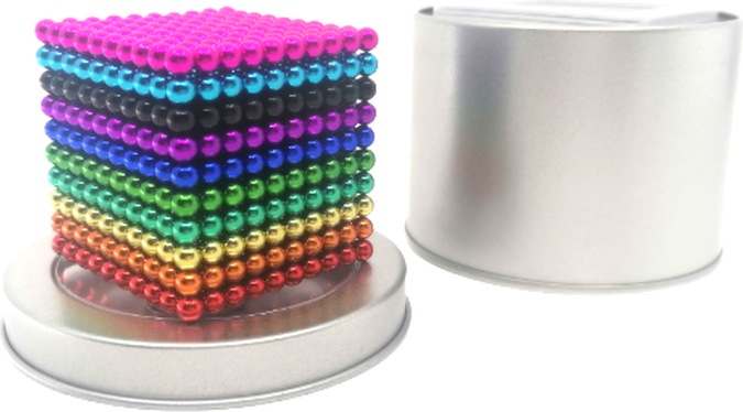 Actual product image Buckyballs Magnetic spheres