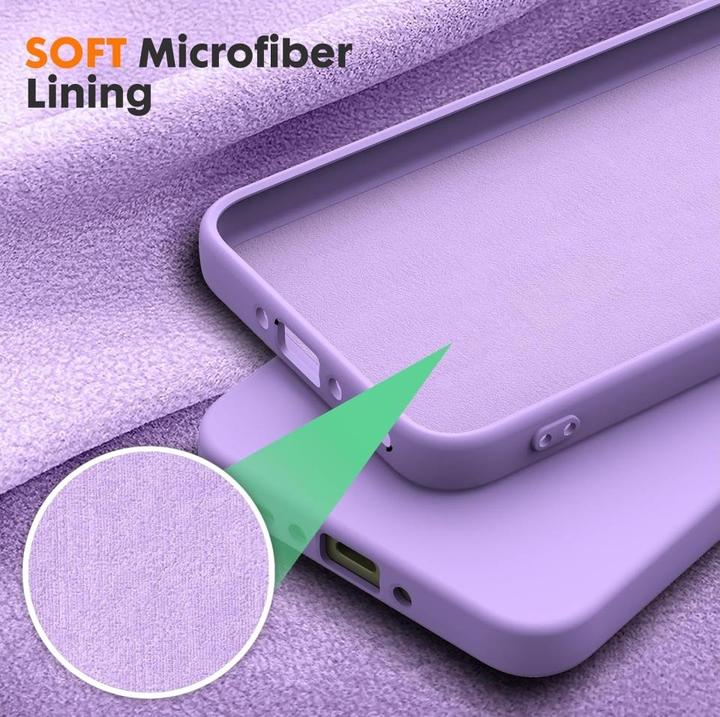 Produktbild Screenguard Samsung Galaxy A35 5G Liquid Silicone Case Hülle (Samsung Galaxy A35)