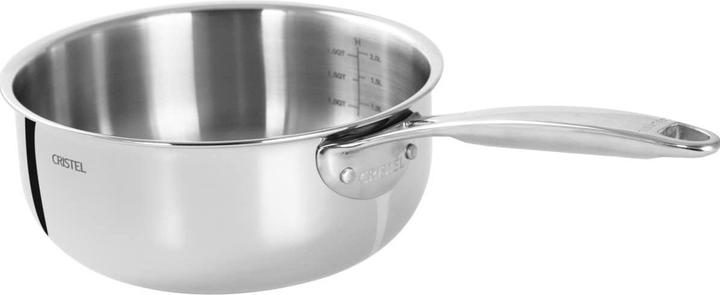 Produktbild Cristel Stielkasserolle Castel Pro, 18 cm (18 cm, Kochtopf, Edelstahl)