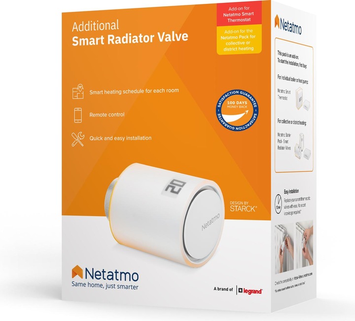 Immagine prodotto Netatmo Termostato per valvole per radiatori intelligenti