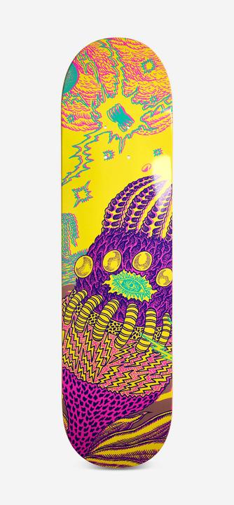 Produktbild Decathlon Skateboarddeck Ahorn DK500 Popsicle Grafik (8")