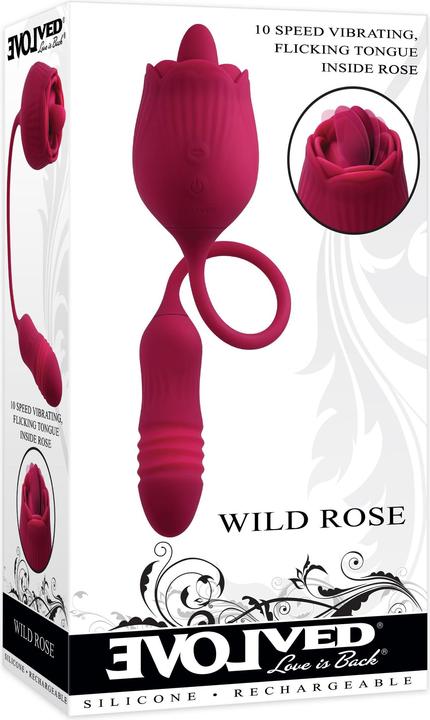 Image du produit Evolved Wild Rose ZungenVibrator Rot