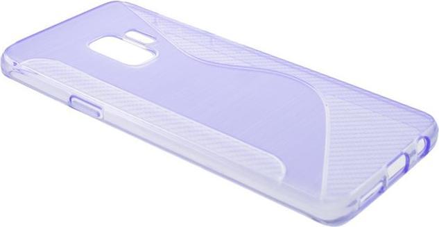 Produktbild Softcase Hülle aus TPU Plastik mit Carbon Muster (Samsung Galaxy S9)