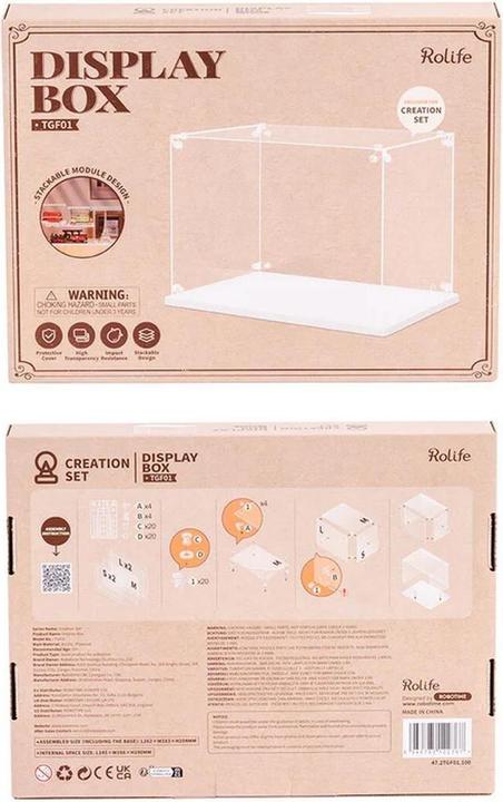 Image du produit Robotime Rolife Dust Cover Display Box