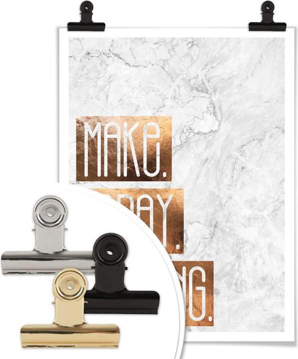 Image du produit Trenddeko Aspect cuivre - Make Today Amazing (40 x 50 cm)