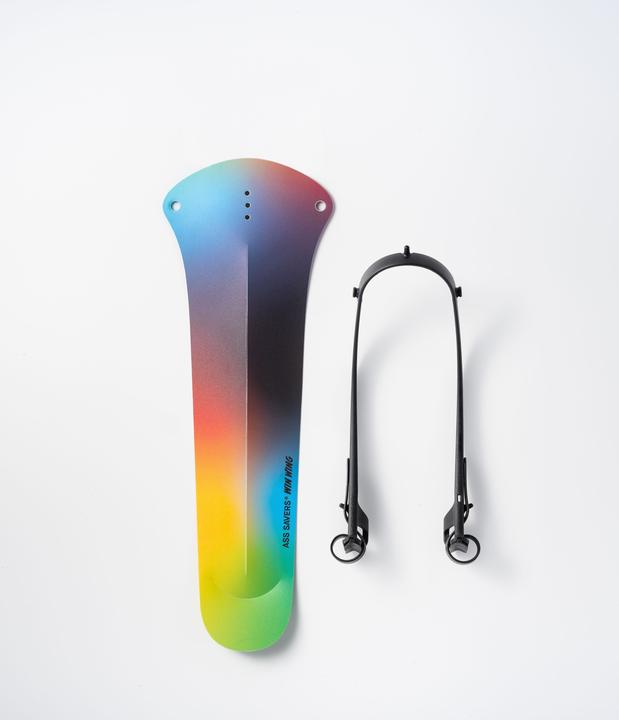 Actual product image Ass Savers WGS-2 Win Wing Gravel, mudguard RW, spektrum (Rear mudguard)