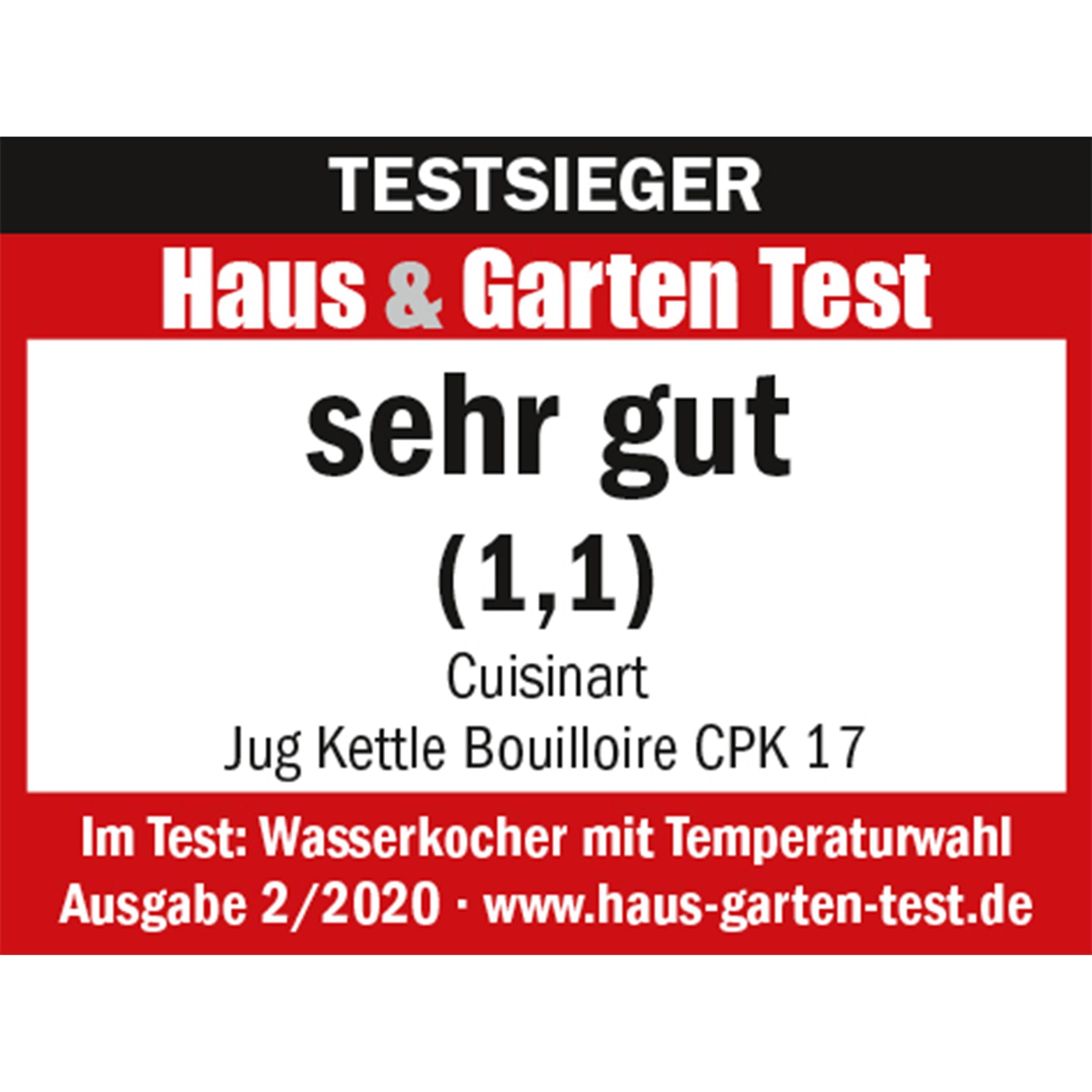 Thumbnail - Cuisinart CPK17PIE Wasserkocher Multi Temp 3KW Edelstahl 1.7L, Wasserkocher, Pink, Rosa