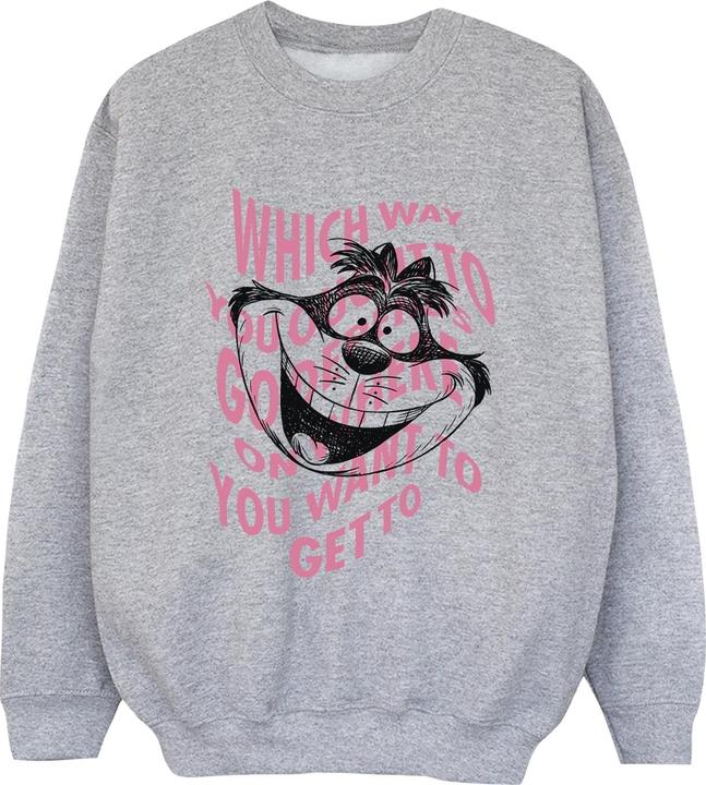Produktbild Disney Jungen Alice im Wunderland Chesire Katze Sweatshirt (152, 158)