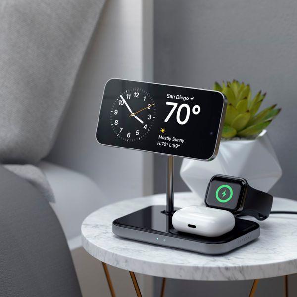 Actual product image Satechi 3-in-1 Magnetic Wireless Charging Stand (7.50 W)
