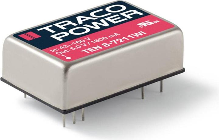 Produktbild TracoPower Konverter DC/DC 43-160Vi 12Vo 666mA 8W