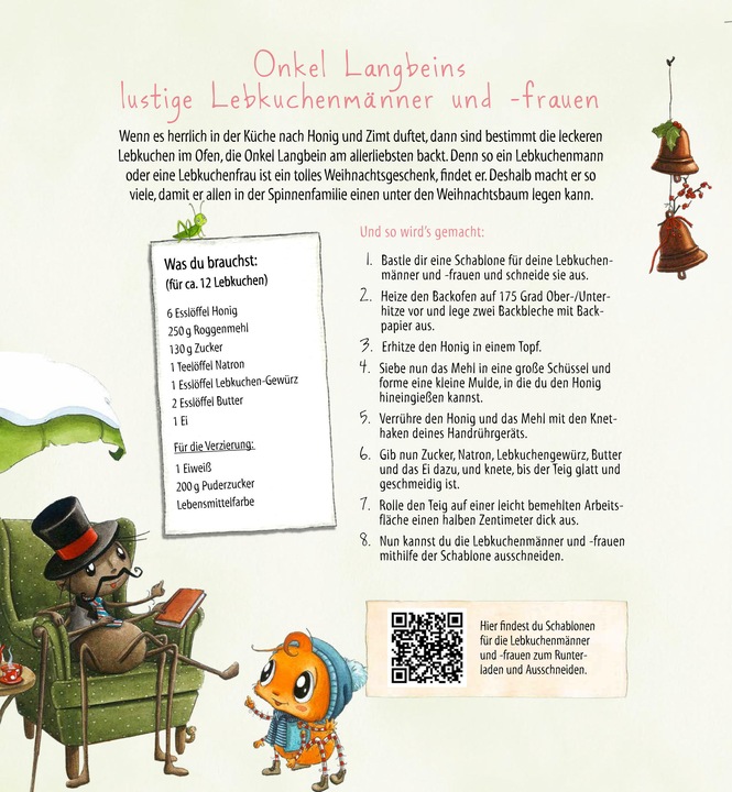 Produktbild Die kleine Spinne Widerlich - Wundervolle Winterzeit - Sonderausgabe zu Weihnachten mit leckeren (Deutsch, Diana Amft, 2023)