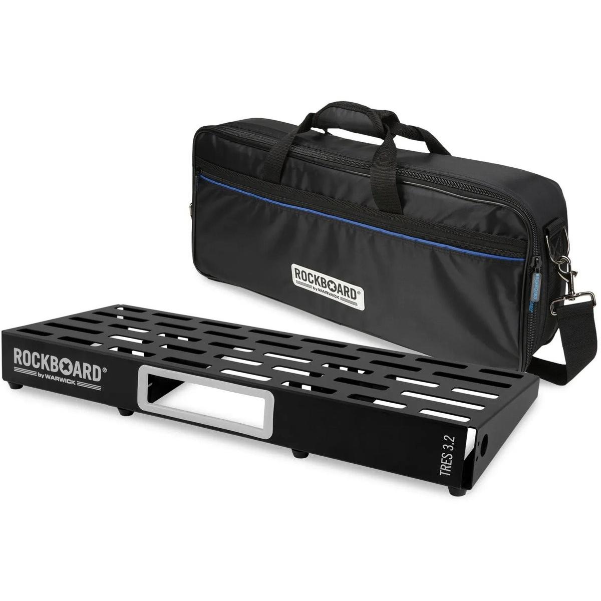 Rockboard TRES 3.2 B pedalboard met gig bag (Pedalboard) (RBO B 3.2 TRES B)