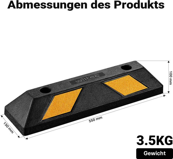 Produktbild Wiltec Radstopper
