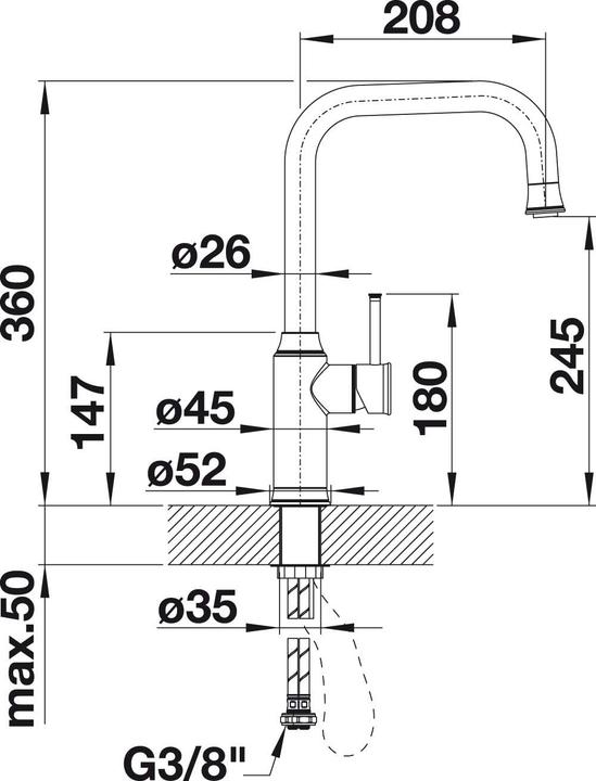 Actual product image Blanco Livia-S