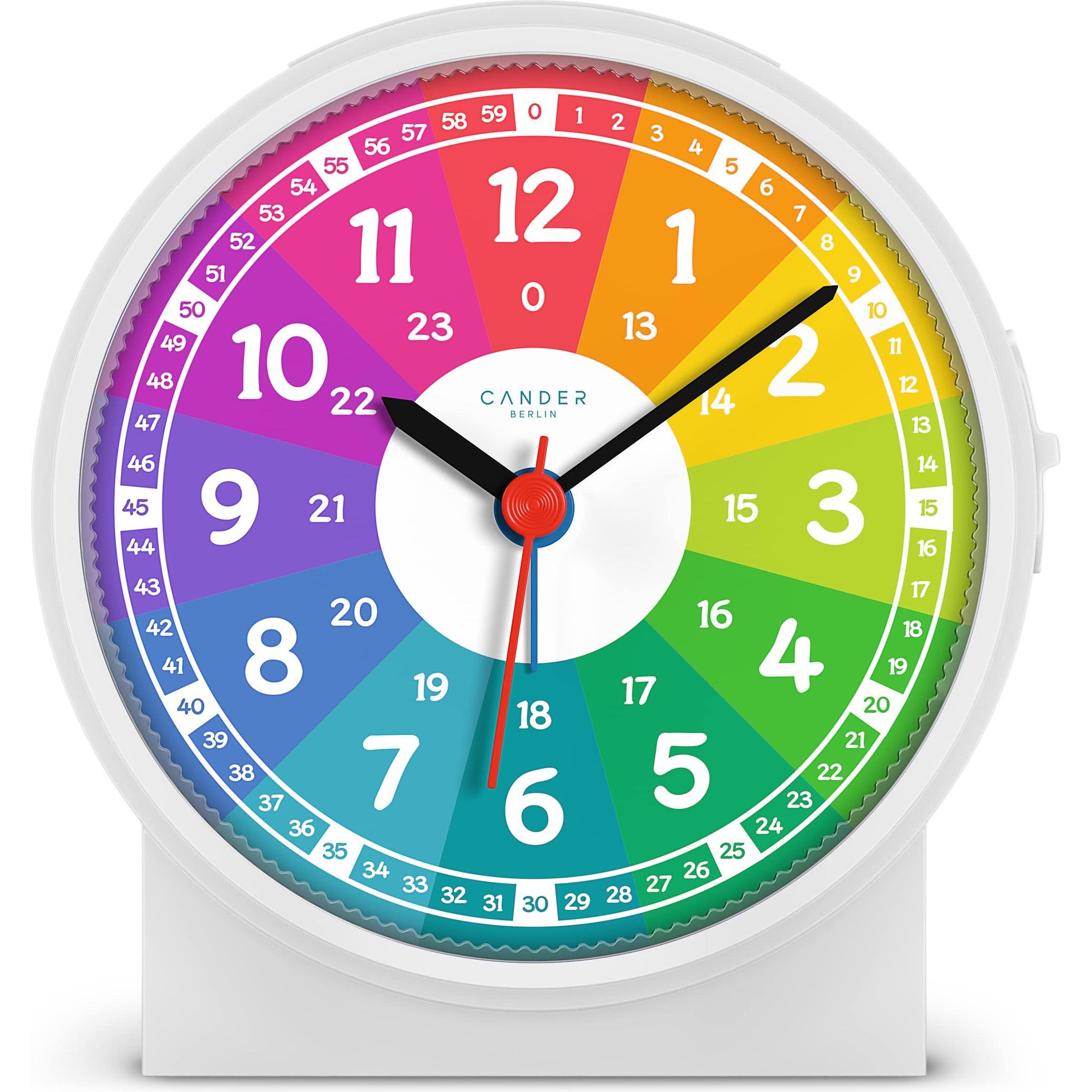 Uhrzeit Cander Berlin Wanduhr Einstellen Kinder Uhren Mädchen