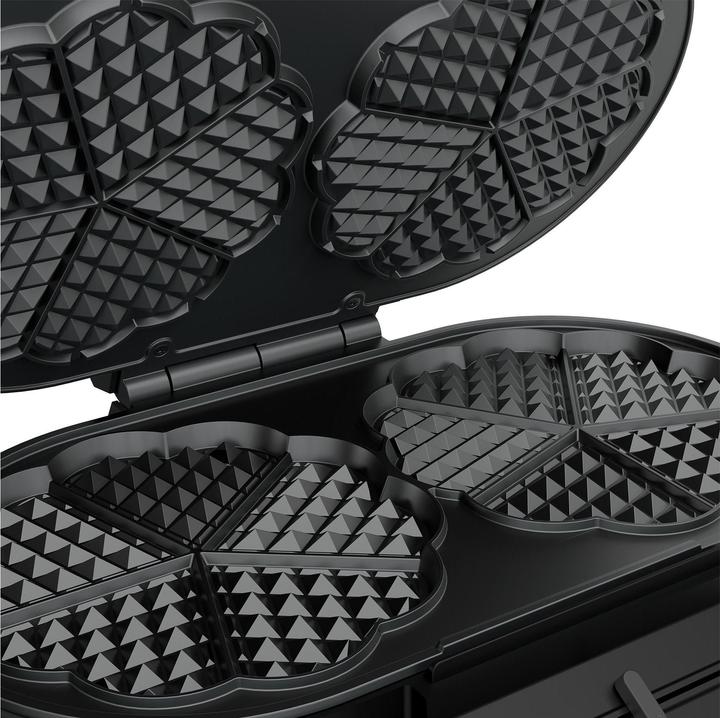 Actual product image Princess Doppel-Waffeleisen Antihaftbeschichtung, BPA-frei, Überhitzungsschutz