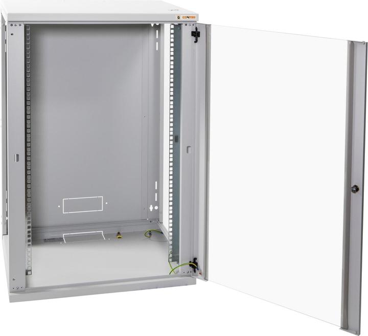 Actual product image Dätwyler Wall cabinet Premium DWMR 19 / 18U / Gray (18 RU, 19 inch rack)