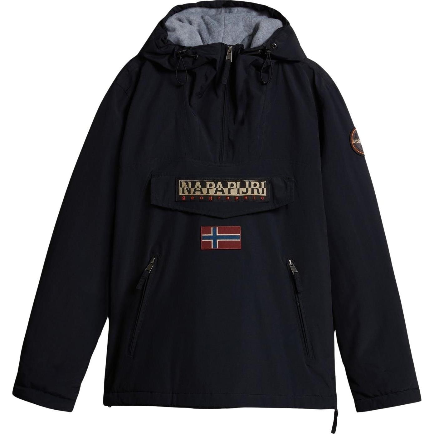 Napapijri, Herren, Jacke, Rainforest Pocket 2 - 54899 (M), Schwarz, M