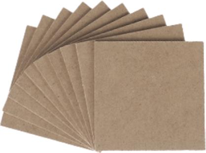 Image du produit Snapmaker Panneaux MDF 80x80x3mm 10 pièces (Plat)