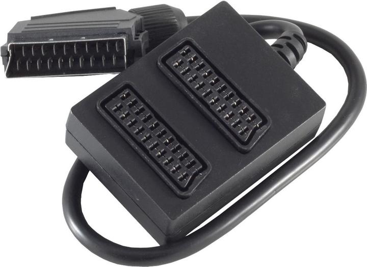 Immagine prodotto Shiverpeaks BS94050 Cavo SCART 0,5 m SCART (21 pin) 2 x SCART (21 pin) Nero (0.50 m)