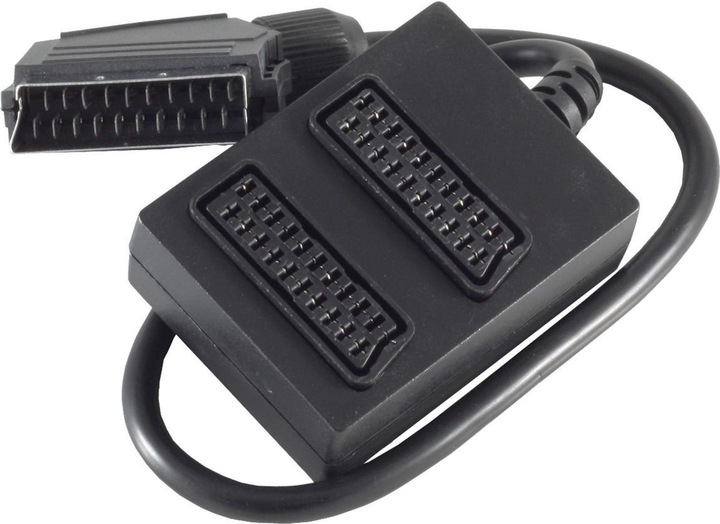 Image du produit Shiverpeaks BS94050 Câble Péritel 0,5 m Péritel (21 broches) 2 x Péritel (21 broches) Noir (0.50 m)