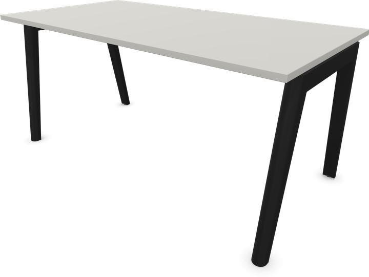 Esche gebeizt schwarz, Perlgrau