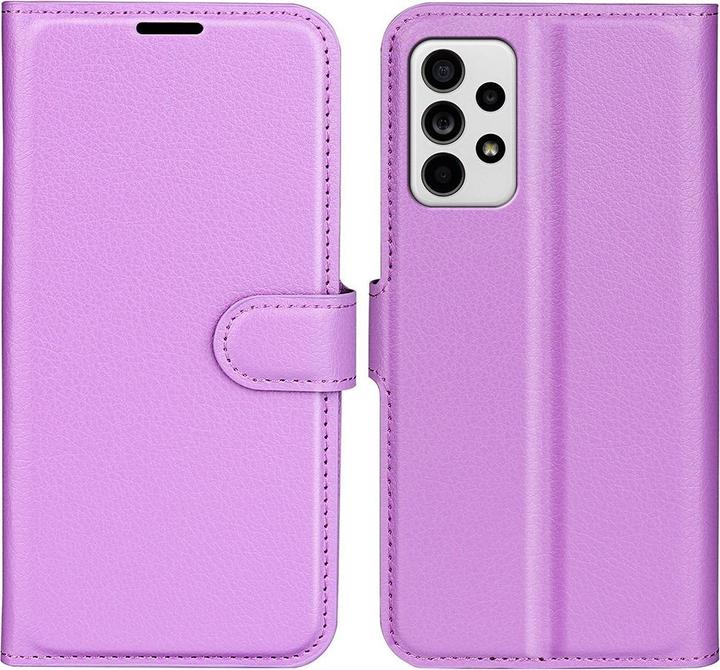 Produktbild Cover-Discount Galaxy A33 5G - Leder Etui Hülle violett (Samsung Galaxy A33 5G)