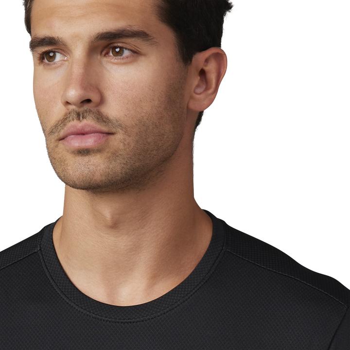 Actual product image Fox Tee 23 Tecbase Fire Ls Shirt Blk M (M)