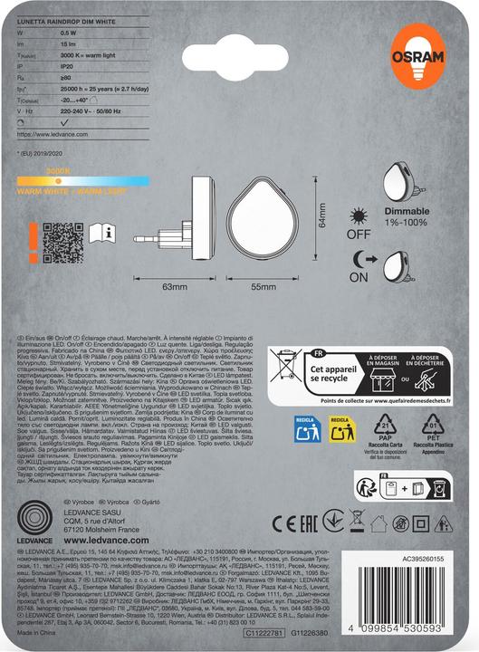 Immagine prodotto Osram Lunetta Raindrop